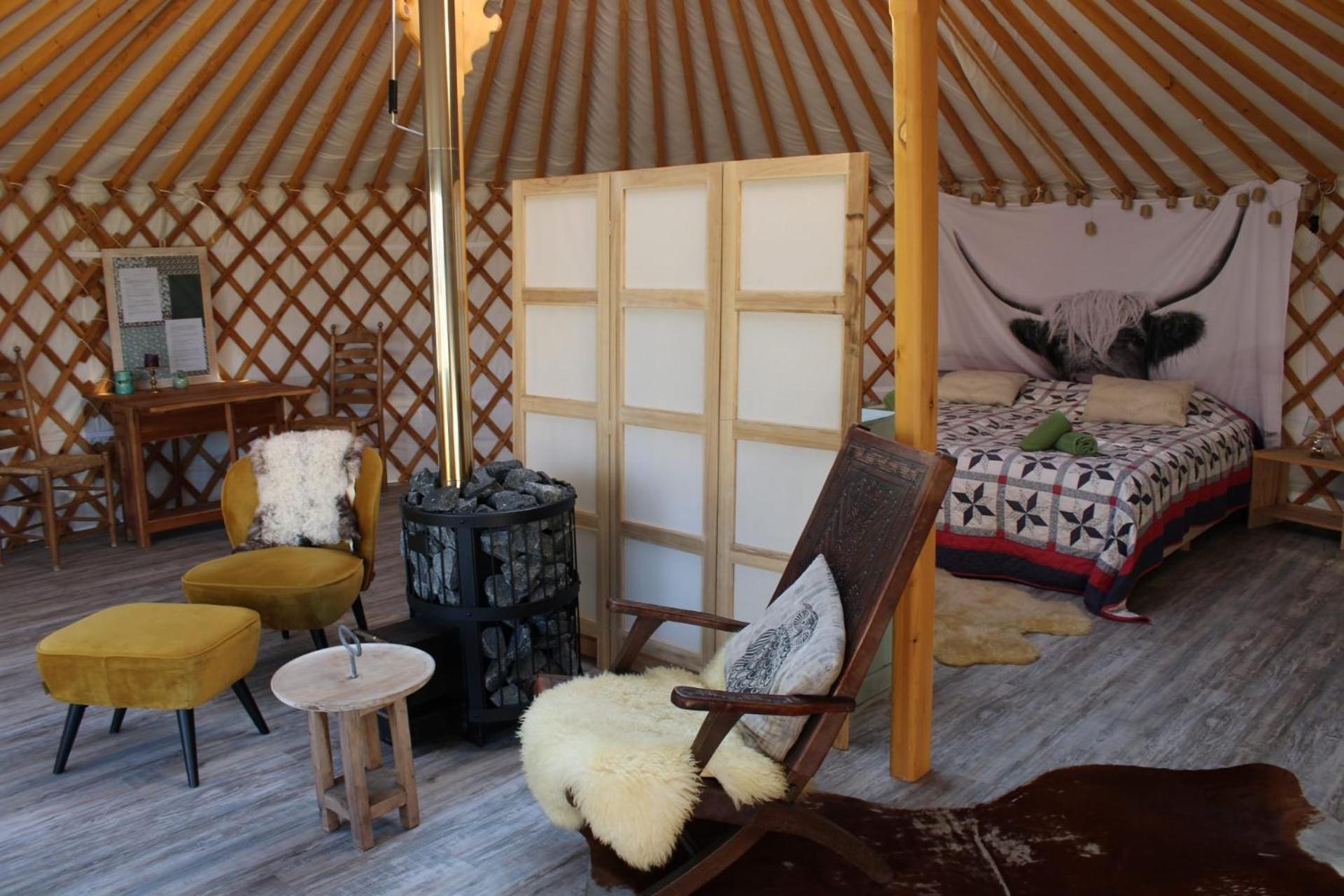 Hotel Luxe Yurt Koudekerke Esterno foto